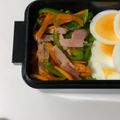 まめ郎's cooksnap of when they made ベーコンのコクで旨✿ピーマンにんじん炒め.