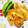 kinniko's cooksnap of when they made 鶏むね肉のパン粉焼き♪マヨネーズ焼き.