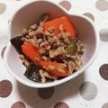 ﾁｲﾁｬﾝﾏﾏ's cooksnap of when they made ひき肉となすのそぼろ煮.