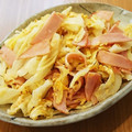 かなりんココりん's cooksnap of when they made 朝食に☆ソーセージとキャベツ卵マヨ炒め.