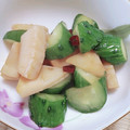 kashikon's cooksnap of when they made キュウリと筍のピリ辛炒め.