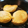 ぐりんぶー♪'s cooksnap of when they made 膨らむスフレパンケーキ.