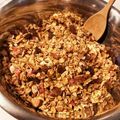 こーたろーー's cooksnap of when they made 砂糖なし！甘さ控えめ手作りグラノーラ.