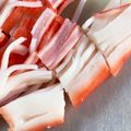 よしお03's cooksnap of when they made カニかまのほぐし方.