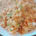 まーく71's cooksnap of when they made パラパラキムチチャーハン.