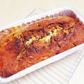 ayaiiiiiii's cooksnap of when they made 簡単チョコとバナナのパウンドケーキ.