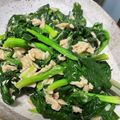 のりぴんこ's cooksnap of when they made 寒縮みほうれん草と ツナのサッと炒め.