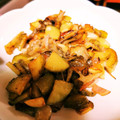 クック4Y1OEL☆'s cooksnap of when they made 舞茸&じゃがいも&ハムの簡単炒め♪.