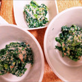 ぱっくまん★'s cooksnap of when they made ほうれん草の白和え 離乳食完了期.