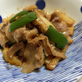 okura_k's cooksnap of when they made あるもので！長芋とピーマンの甘辛炒め.