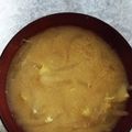 ともみ⭐️'s cooksnap of when they made ＊節約☆卵玉葱もやしのほっこり味噌汁＊.