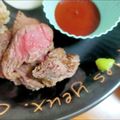 くまのっぽ's cooksnap of when they made カレー用牛肉で！簡単ローストビーフ.