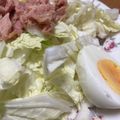 ﾌﾞﾚﾝﾀﾞ's cooksnap of when they made 白菜のツナのっけサラダ＊.