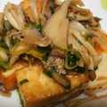 emiky's cooksnap of when they made 節約♡厚揚げきのこのバターしょうゆ炒め♡.