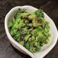 いちじくのコンポート's cooksnap of when they made 小松菜あっさりワサビ和え(✿◕‿◡ฺ).