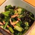 pinomi's cooksnap of when they made 海苔＆釜揚げ桜海老ベストコンビな煮浸し.