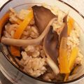 ☆ごんべ☆'s cooksnap of when they made 舞茸の炊き込みご飯.