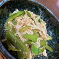 わんあみ's cooksnap of when they made ピーマンとえのきの酢の物♪.