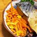 お魚屋さんはるま。's cooksnap of when they made お弁当にも！簡単☆にんじんしりしり☆.