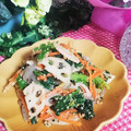虹色♪︎ちゅーりっぷ's cooksnap of when they made レンコンと蒟蒻入りほうれん草の胡麻和え.