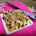お餅さん's cooksnap of when they made タコ焼き？な厚揚げ.