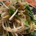 ちゃ〜♪'s cooksnap of when they made もやしと水菜のシャキシャキ簡単サラダ.