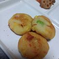 rikoko17's cooksnap of when they made おさかなのソーセージとおからのさつまあげ.