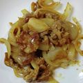 rrr0808's cooksnap of when they made 簡単豚こまと玉ねぎのカレー炒め定食屋風.