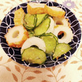 hitomi♪＊'s cooksnap of when they made きゅうりとちくわの酢物.