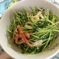 ばくだんむすめ's cooksnap of when they made 【5分で出来る】豆苗とかにかまのマヨ和え.