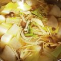 おかずさん88's cooksnap of when they made とろっと温まる＊白菜ときのこの汁物＊.