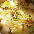 おかずさん88's cooksnap of when they made とろっと温まる＊白菜ときのこの汁物＊.