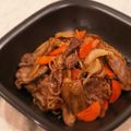 Aloha☆★'s cooksnap of when they made ごぼうと牛肉の甘辛炒め.