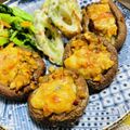 ＊ｎｏａ＊”'s cooksnap of when they made 椎茸の味噌マヨチーズ焼き.