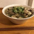 mimumeno's cooksnap of when they made あったまる!!生姜たっぷり餡かけ蕎麦♪.