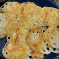 もう２２才's cooksnap of when they made 簡単パリパリレンコンチーズ.