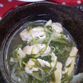 長野市えみちゃん's cooksnap of when they made 簡単♪ベジ☆水菜とお揚げさんの炊いたん.