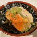 豆とオリーブ's cooksnap of when they made 蒸すだけ簡単あんこうの肝.