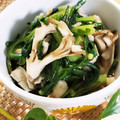ゆるмαмα's cooksnap of when they made 春菊と舞茸の香り豊かな豚の炒め煮☆.