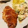 ともみん❤'s cooksnap of when they made 鶏もも肉のタレも美味しい簡単な照り焼き.