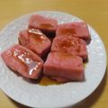 よちりん's cooksnap of when they made 揚げ焼き生麩～みたらしソースがけ.