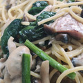たくじゃる's cooksnap of when they made 牡蠣とほうれん草のクリームパスタ.