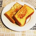 nana_tenjo's cooksnap of when they made フレンチトースト♡しっとり♡卵1個で簡単.