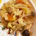 honey♡ハニ's cooksnap of when they made 幼児食☆鶏のみそ野菜炒め.