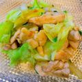 mmmugi's cooksnap of when they made 鶏モモ肉とキャベツの塩だれ炒め.