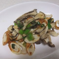 きらり流れ星's cooksnap of when they made ちくわと舞茸のガーリック炒め♪弁当にも.