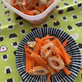 ピンクのたまご's cooksnap of when they made レンジで簡単！人参とさつま揚げの甘辛煮.