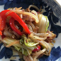 一房の一皿's cooksnap of when they made 簡単。白菜と春雨の中華旨煮.