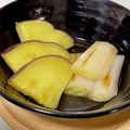 キンプリ's cooksnap of when they made 〖薩摩芋と焼きネギのこっくり煮物♡〗.