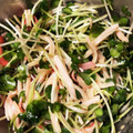 ☆ayami☆26's cooksnap of when they made あと一品☆かにカマかいわれ大根.